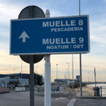 Una vez cruzamos el río no encontramos la señalización al Muelle 8.